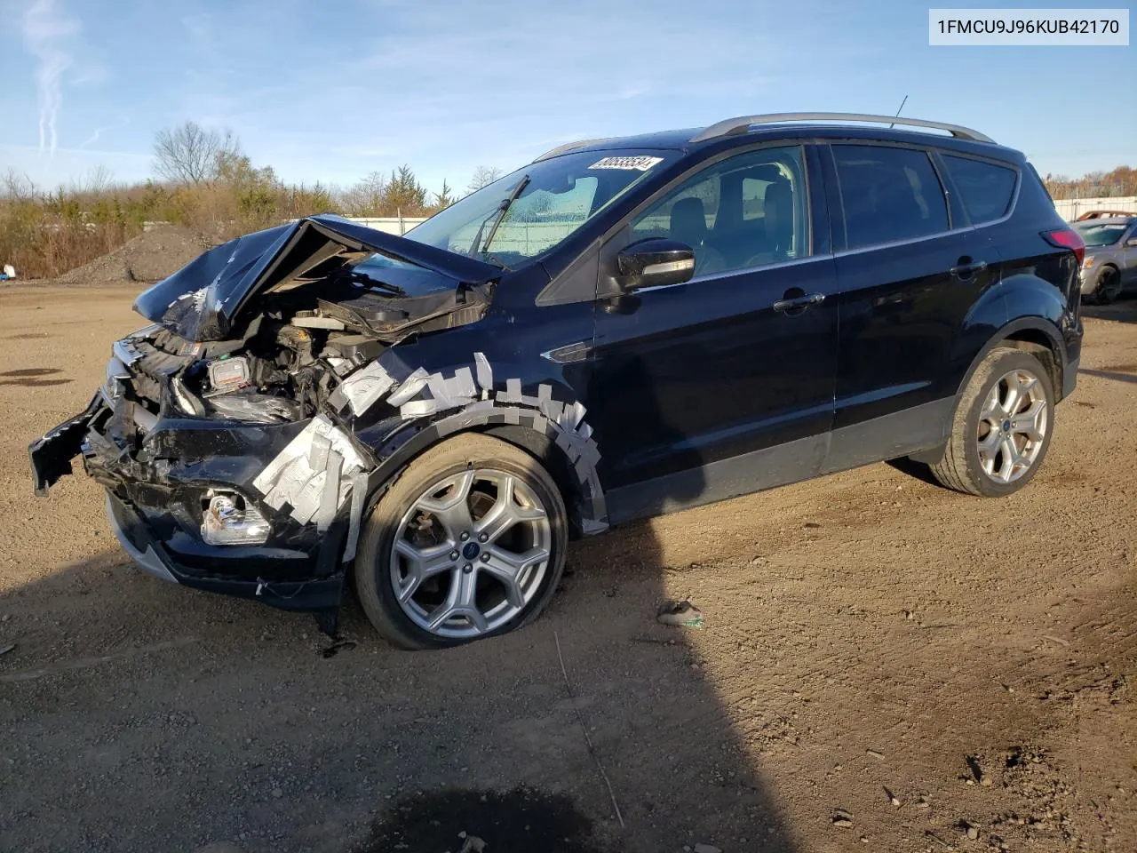 2019 Ford Escape Titanium VIN: 1FMCU9J96KUB42170 Lot: 80533534