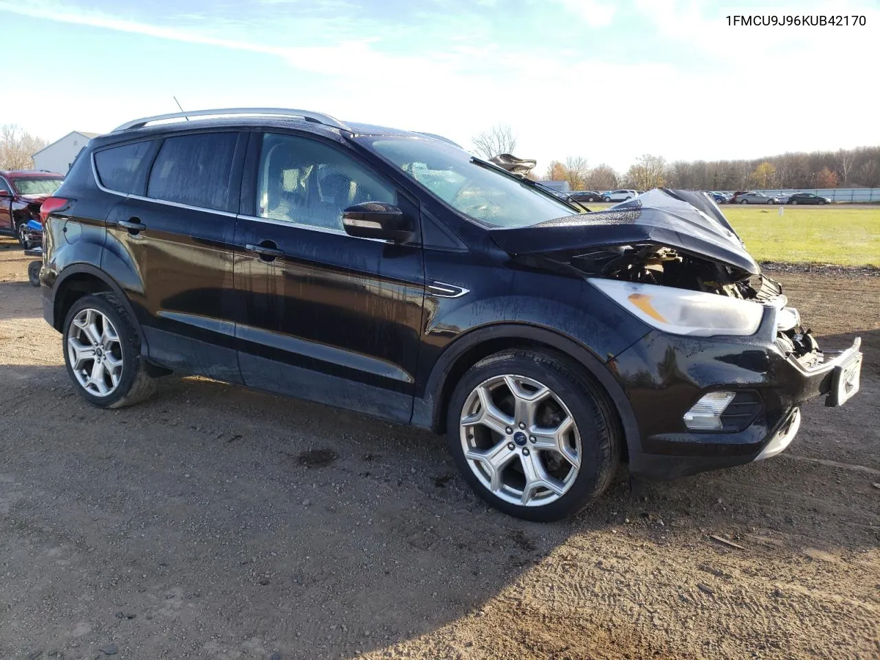 2019 Ford Escape Titanium VIN: 1FMCU9J96KUB42170 Lot: 80533534