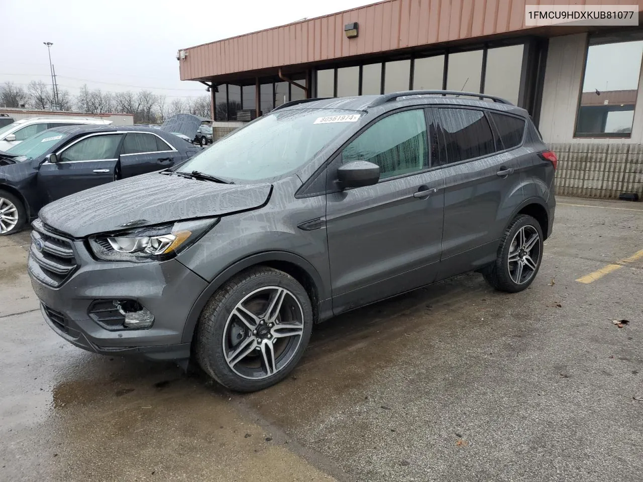 2019 Ford Escape Sel VIN: 1FMCU9HDXKUB81077 Lot: 80561974