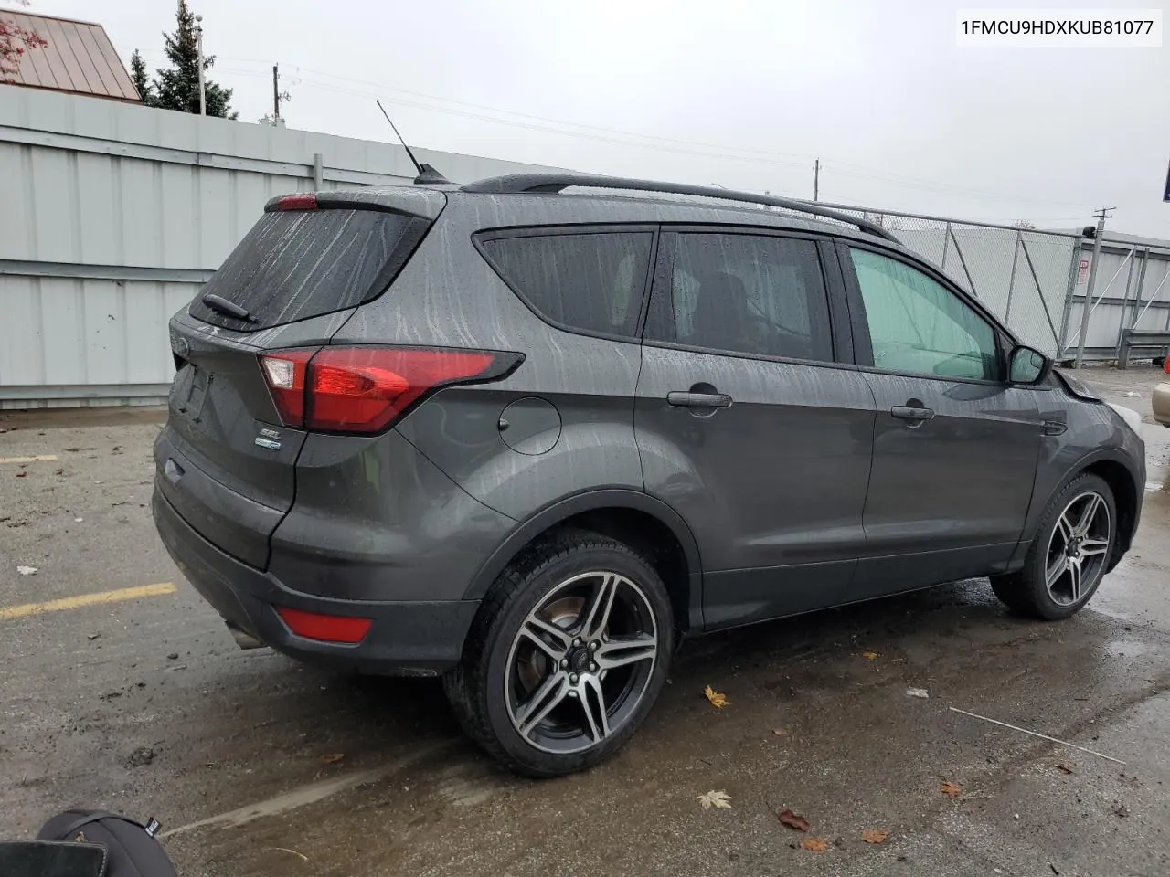 2019 Ford Escape Sel VIN: 1FMCU9HDXKUB81077 Lot: 80561974