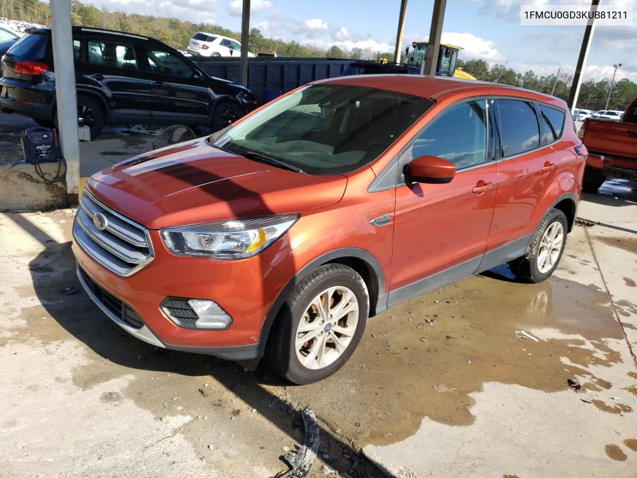 2019 Ford Escape Se VIN: 1FMCU0GD3KUB81211 Lot: 80751104