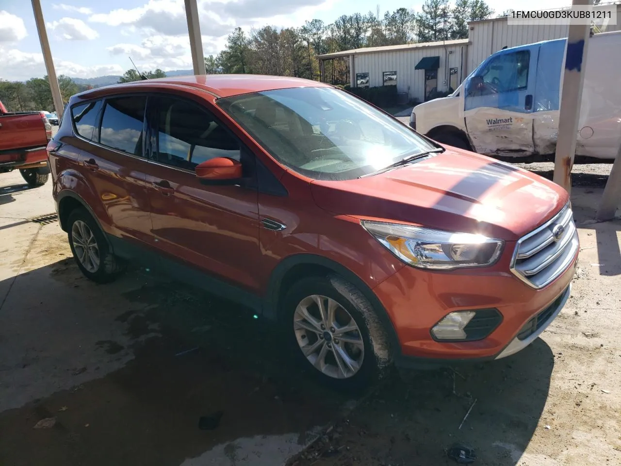 2019 Ford Escape Se VIN: 1FMCU0GD3KUB81211 Lot: 80751104