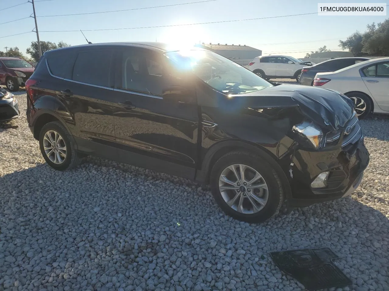 2019 Ford Escape Se VIN: 1FMCU0GD8KUA64000 Lot: 81412394