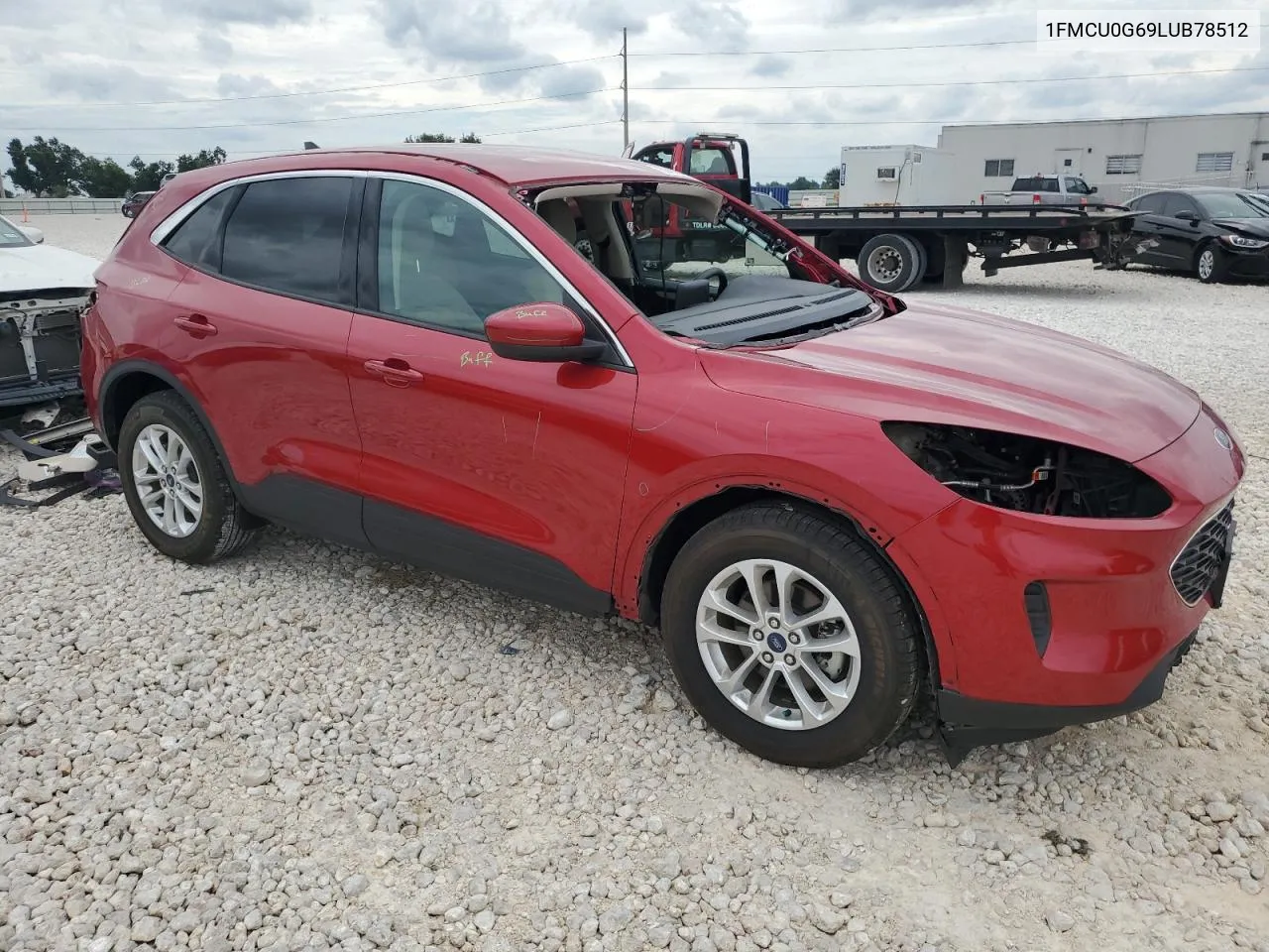 2020 Ford Escape Se VIN: 1FMCU0G69LUB78512 Lot: 70042854