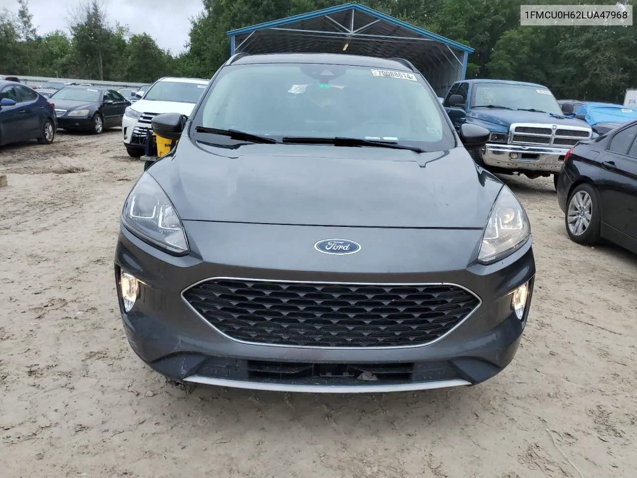 2020 Ford Escape Sel VIN: 1FMCU0H62LUA47968 Lot: 70088614