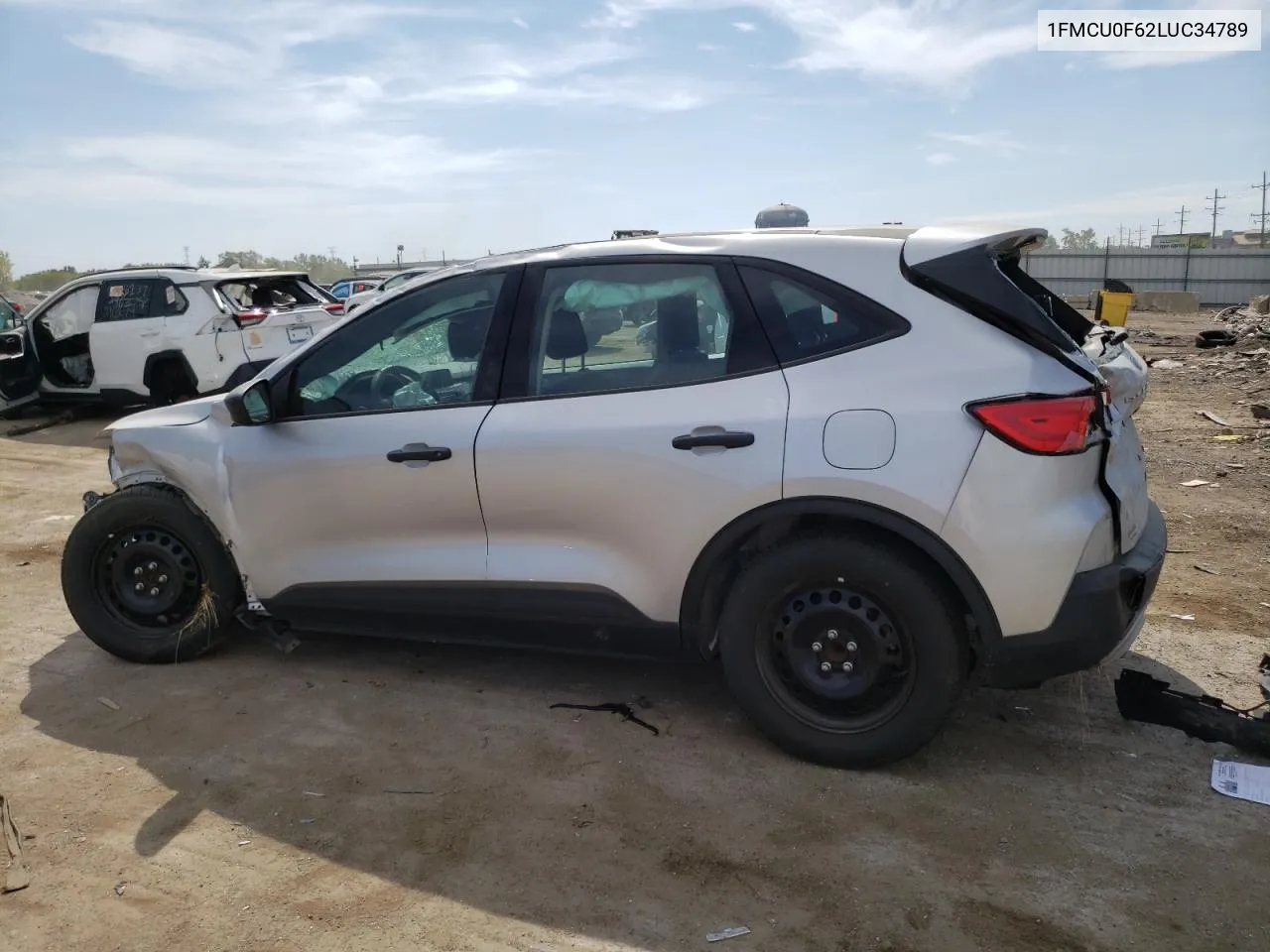 2020 Ford Escape S VIN: 1FMCU0F62LUC34789 Lot: 70767654