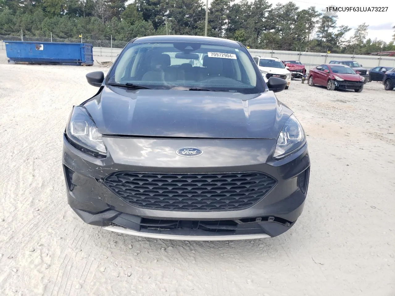 2020 Ford Escape S VIN: 1FMCU9F63LUA73227 Lot: 70972904