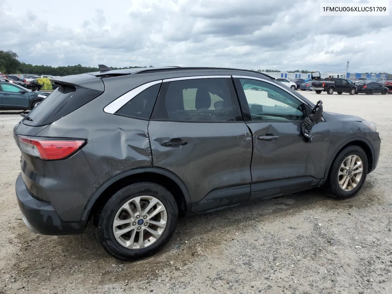 2020 Ford Escape Se VIN: 1FMCU0G6XLUC51709 Lot: 72981014