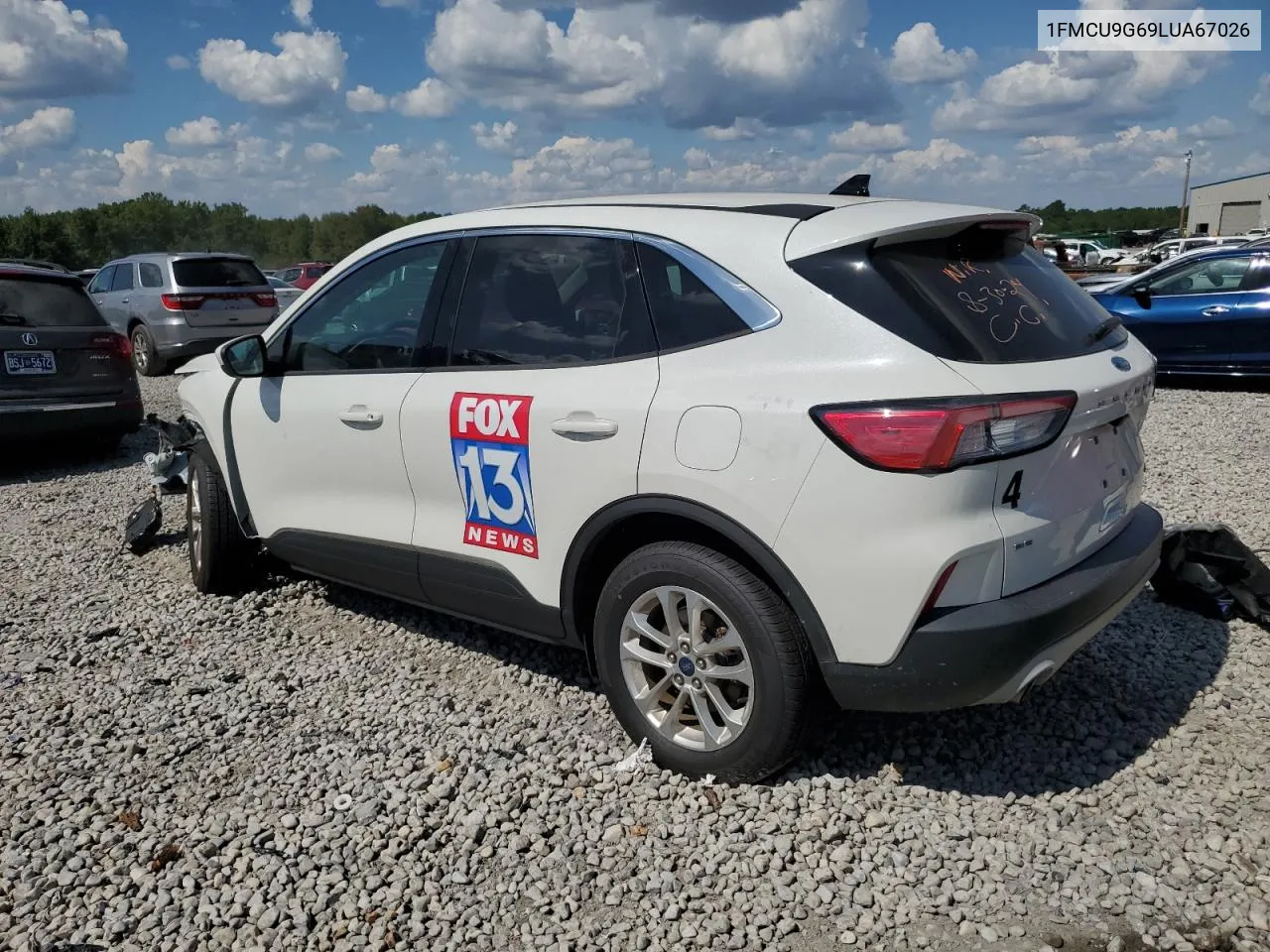 2020 Ford Escape Se VIN: 1FMCU9G69LUA67026 Lot: 73378994