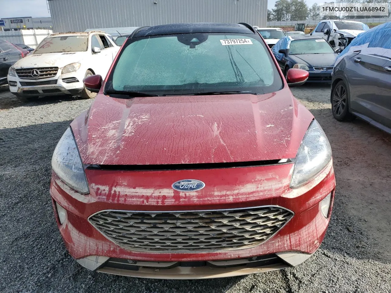 2020 Ford Escape Titanium VIN: 1FMCU0DZ1LUA68942 Lot: 73797254