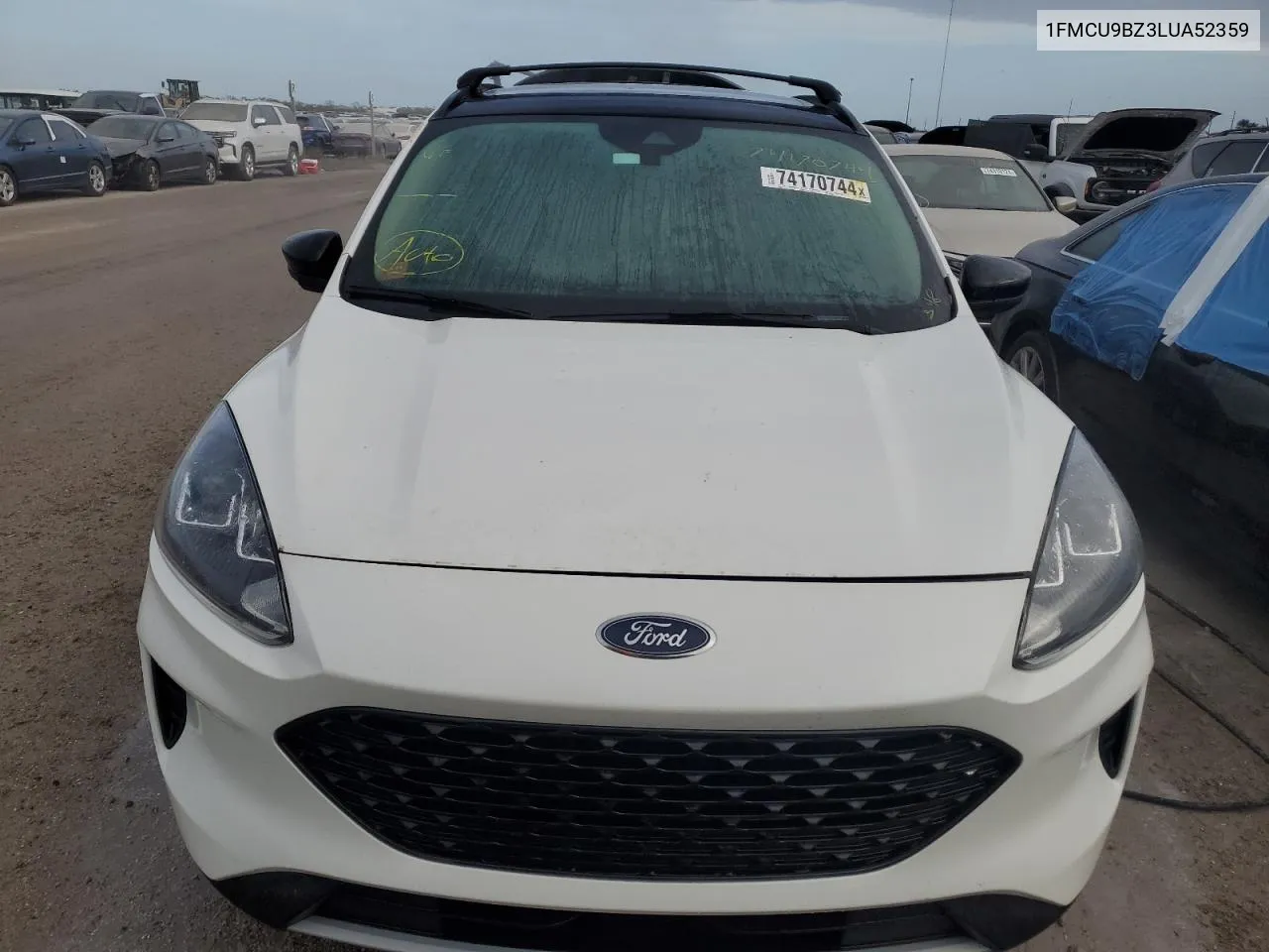 2020 Ford Escape Se Sport VIN: 1FMCU9BZ3LUA52359 Lot: 74170744