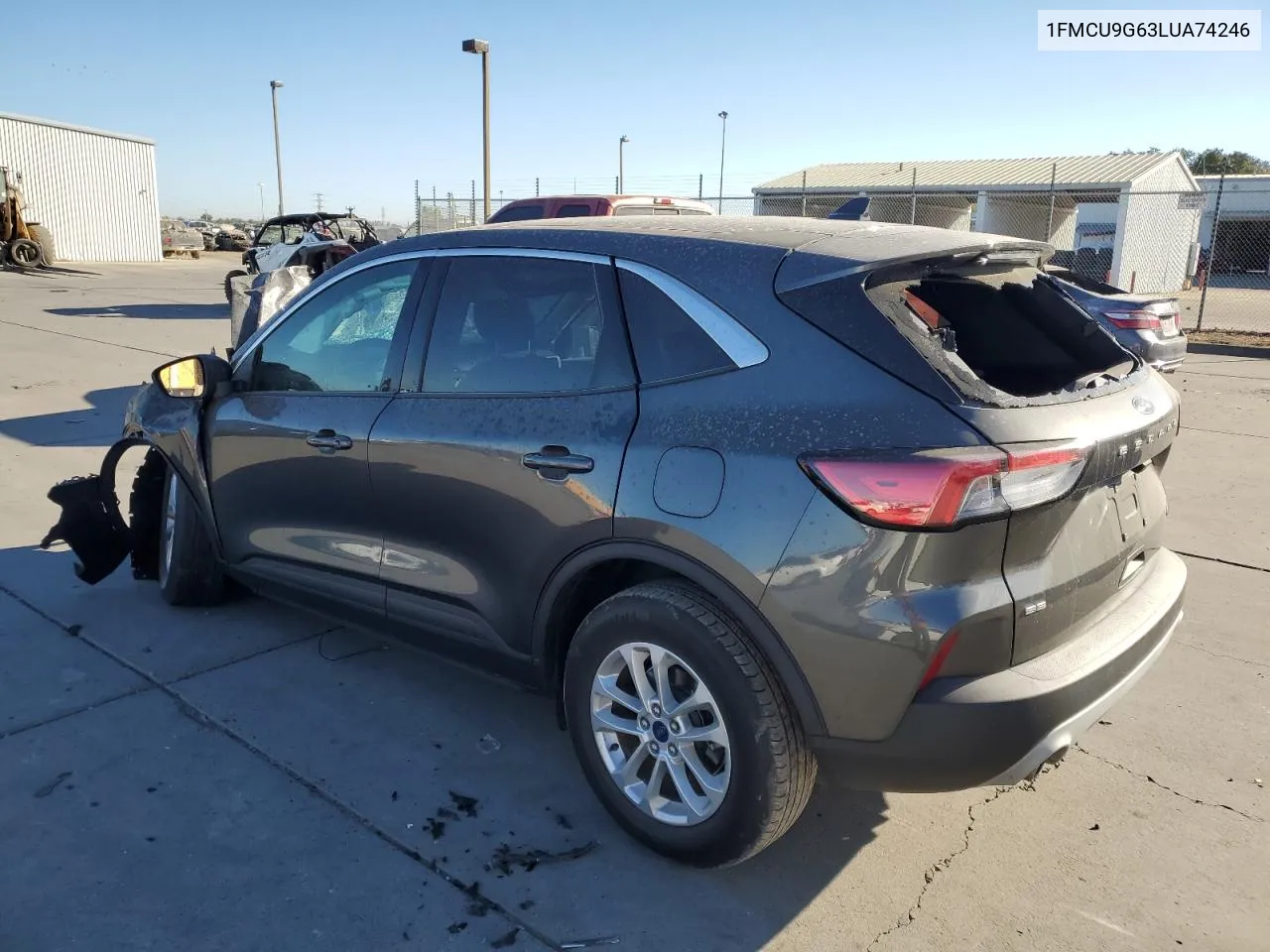 2020 Ford Escape Se VIN: 1FMCU9G63LUA74246 Lot: 74354884