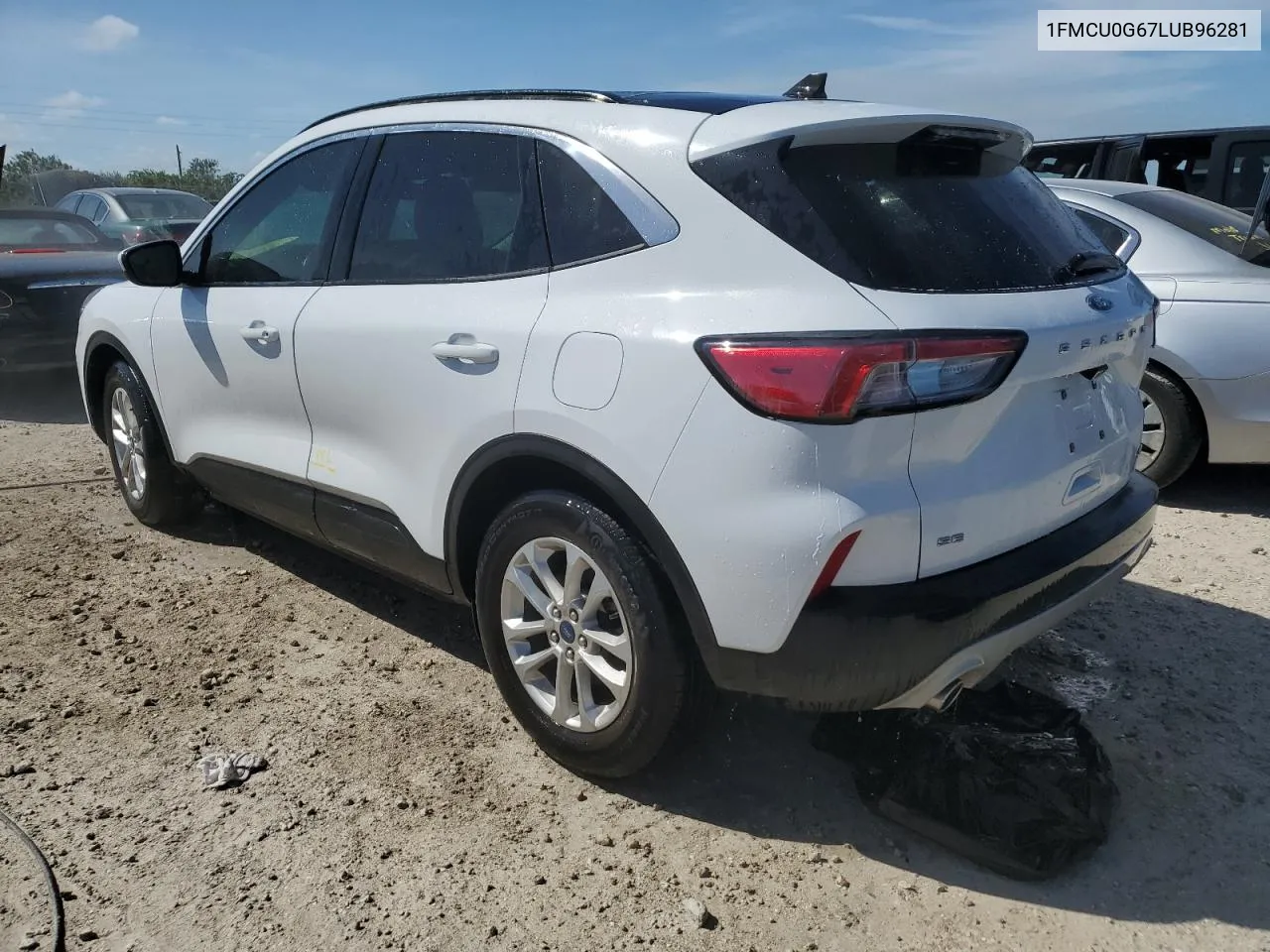 2020 Ford Escape Se VIN: 1FMCU0G67LUB96281 Lot: 74591614