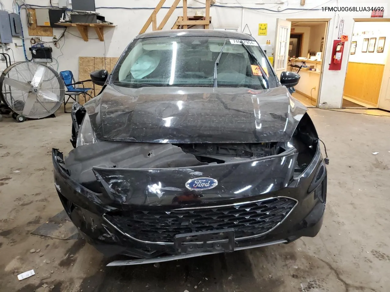 2020 Ford Escape Se VIN: 1FMCU0G68LUA34692 Lot: 74687954