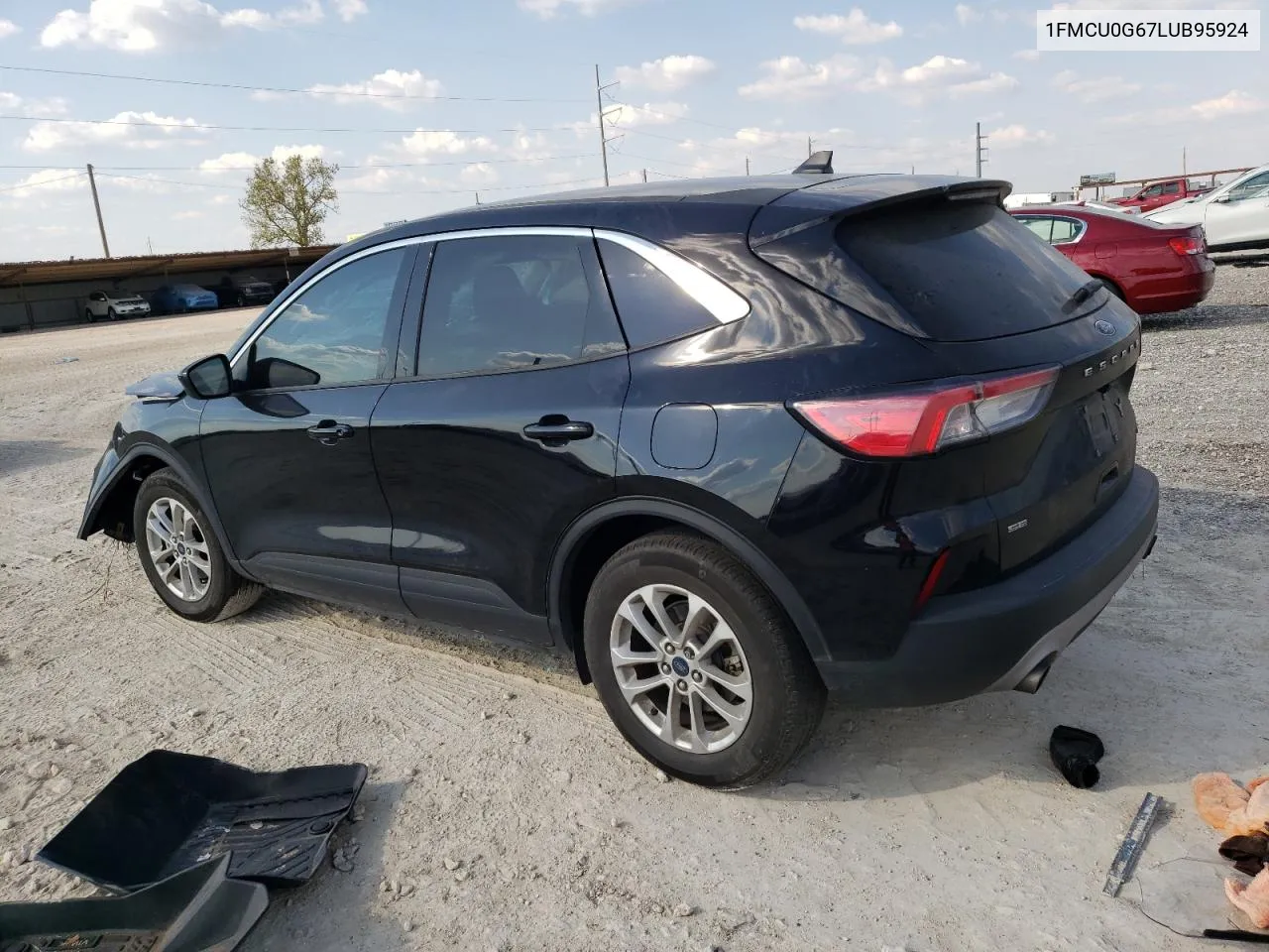 2020 Ford Escape Se VIN: 1FMCU0G67LUB95924 Lot: 74862314