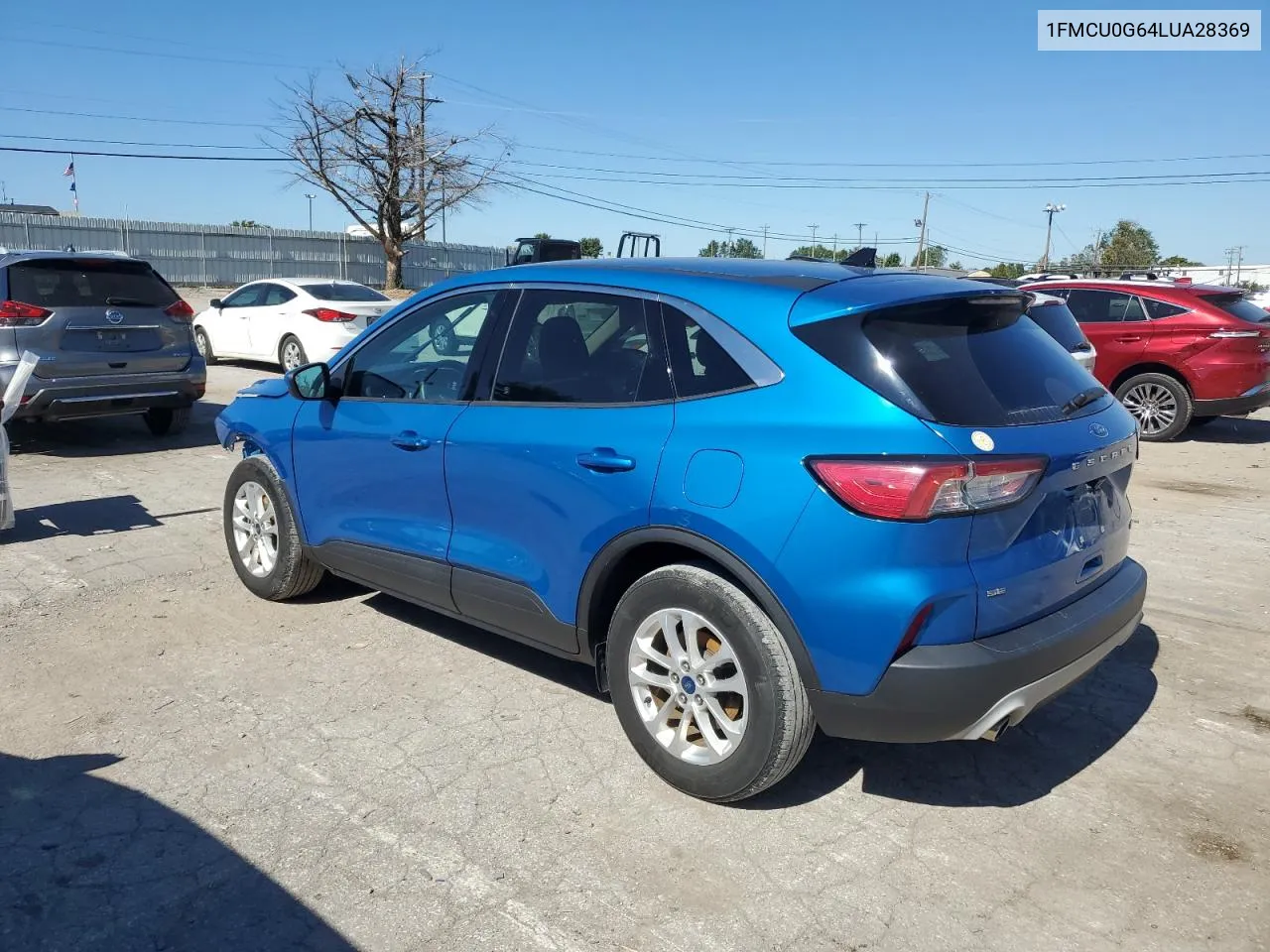 2020 Ford Escape Se VIN: 1FMCU0G64LUA28369 Lot: 74978344