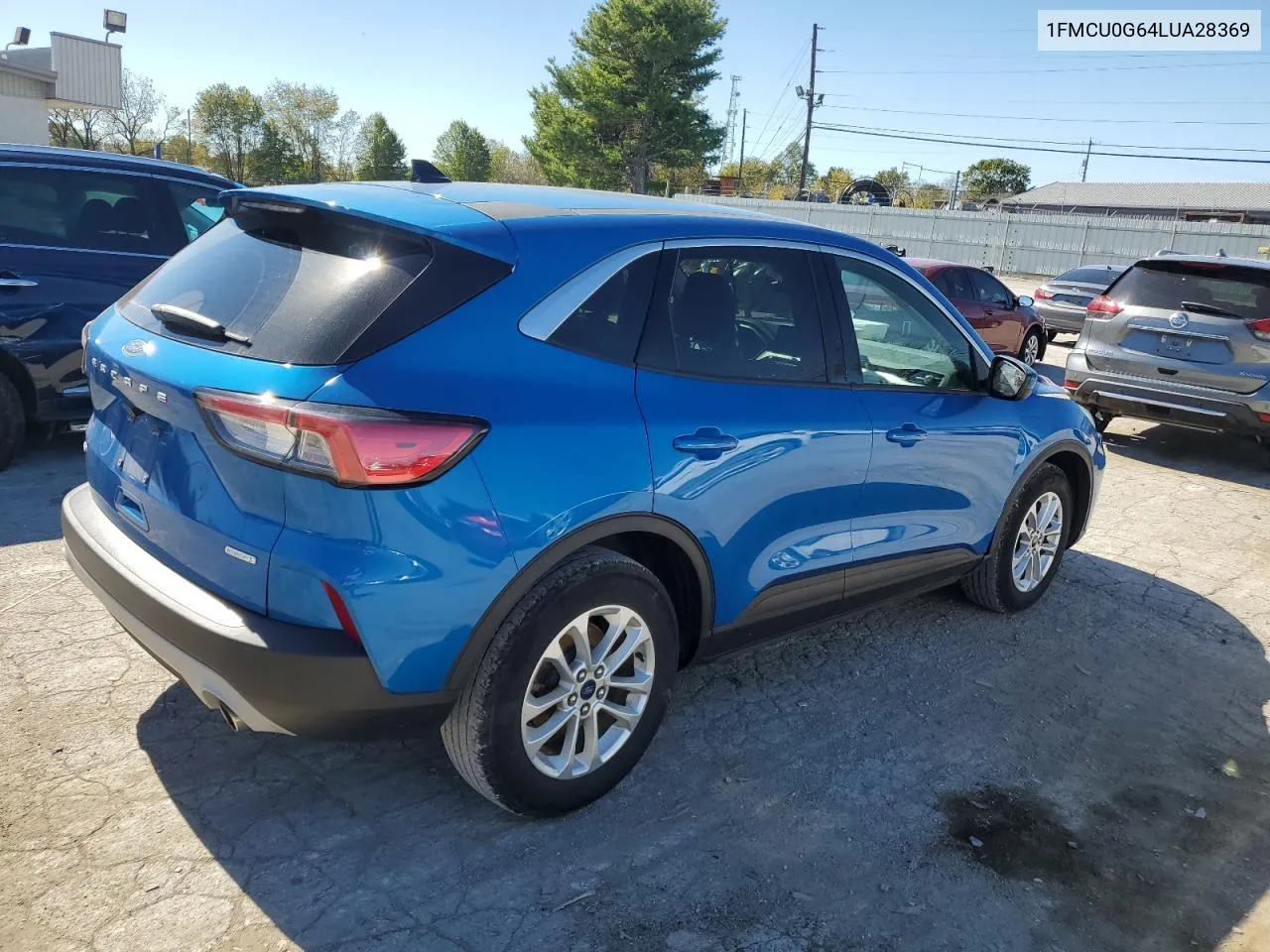 2020 Ford Escape Se VIN: 1FMCU0G64LUA28369 Lot: 74978344