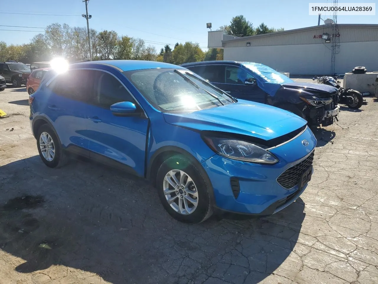 2020 Ford Escape Se VIN: 1FMCU0G64LUA28369 Lot: 74978344