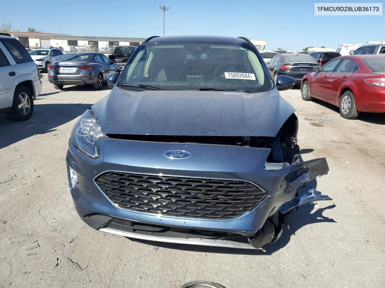 2020 Ford Escape Titanium VIN: 1FMCU9DZ8LUB36173 Lot: 75002684