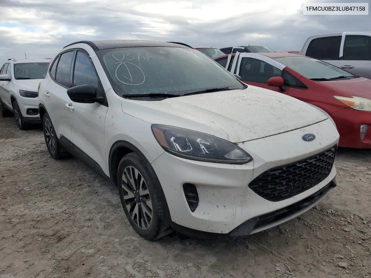 2020 Ford Escape Se Sport VIN: 1FMCU0BZ3LUB47158 Lot: 75097504