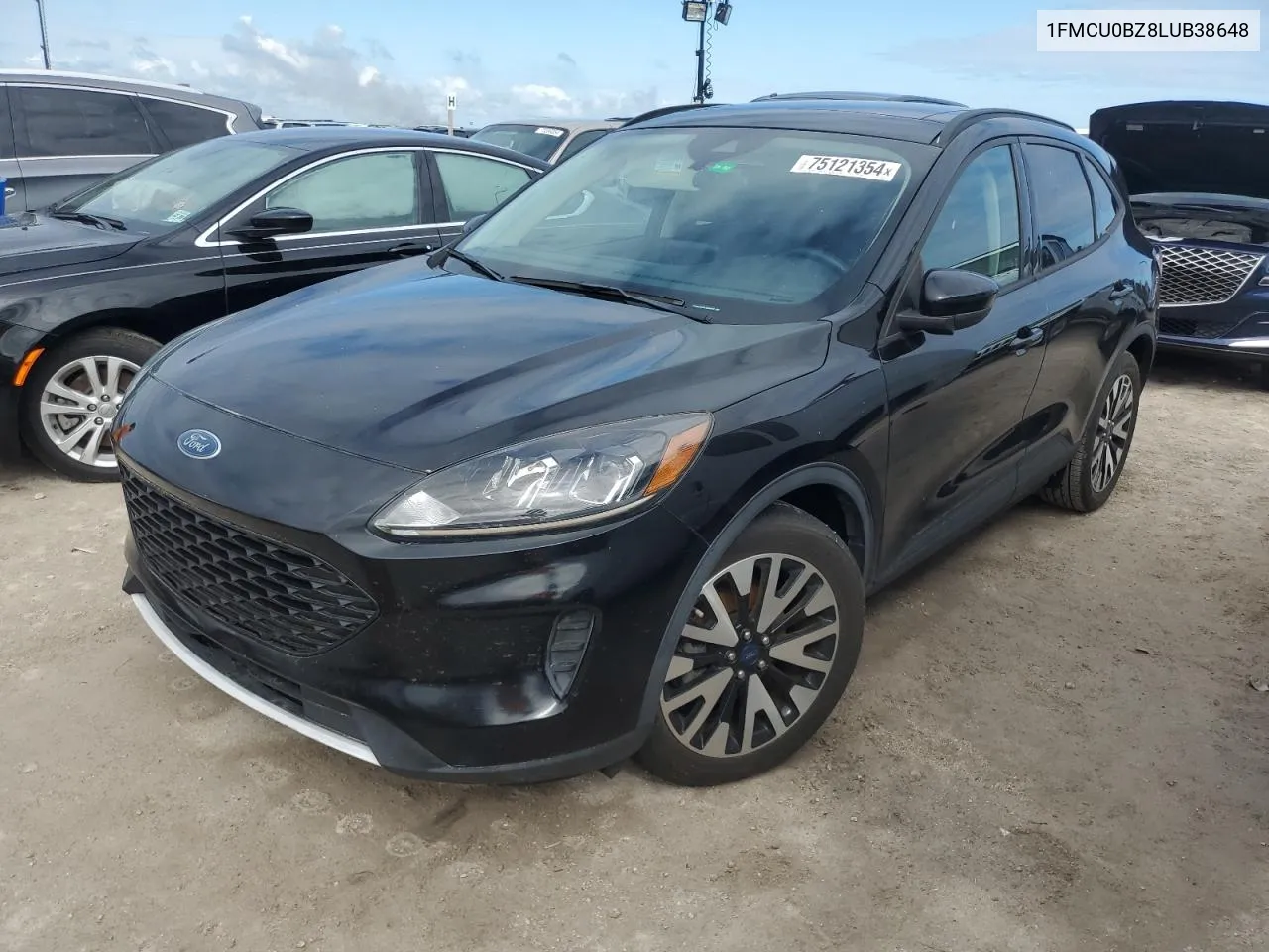 2020 Ford Escape Se Sport VIN: 1FMCU0BZ8LUB38648 Lot: 75121354