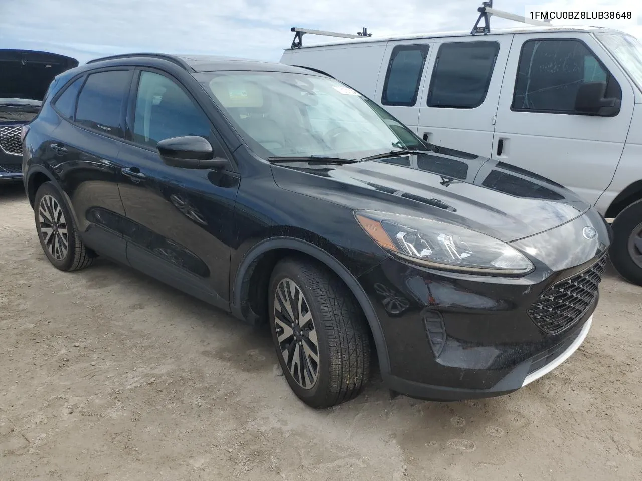 2020 Ford Escape Se Sport VIN: 1FMCU0BZ8LUB38648 Lot: 75121354