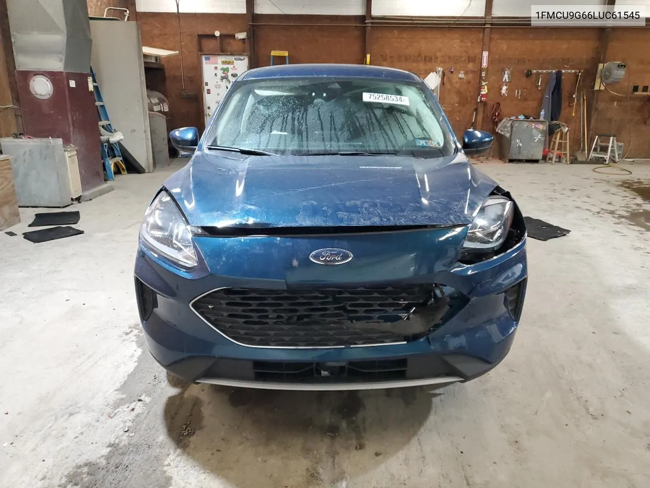 2020 Ford Escape Se VIN: 1FMCU9G66LUC61545 Lot: 75258534