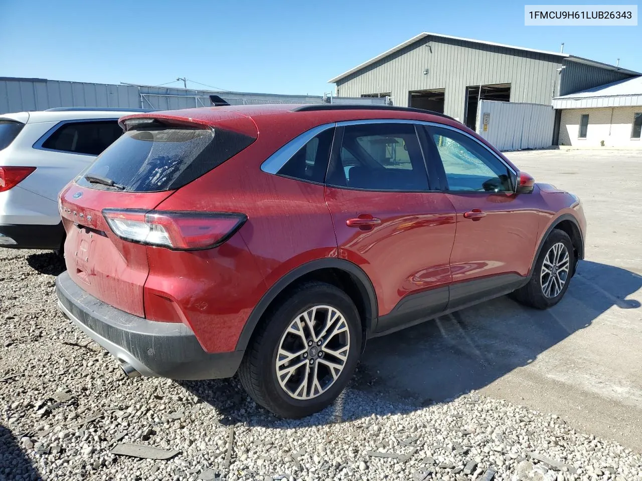 2020 Ford Escape Sel VIN: 1FMCU9H61LUB26343 Lot: 75259784