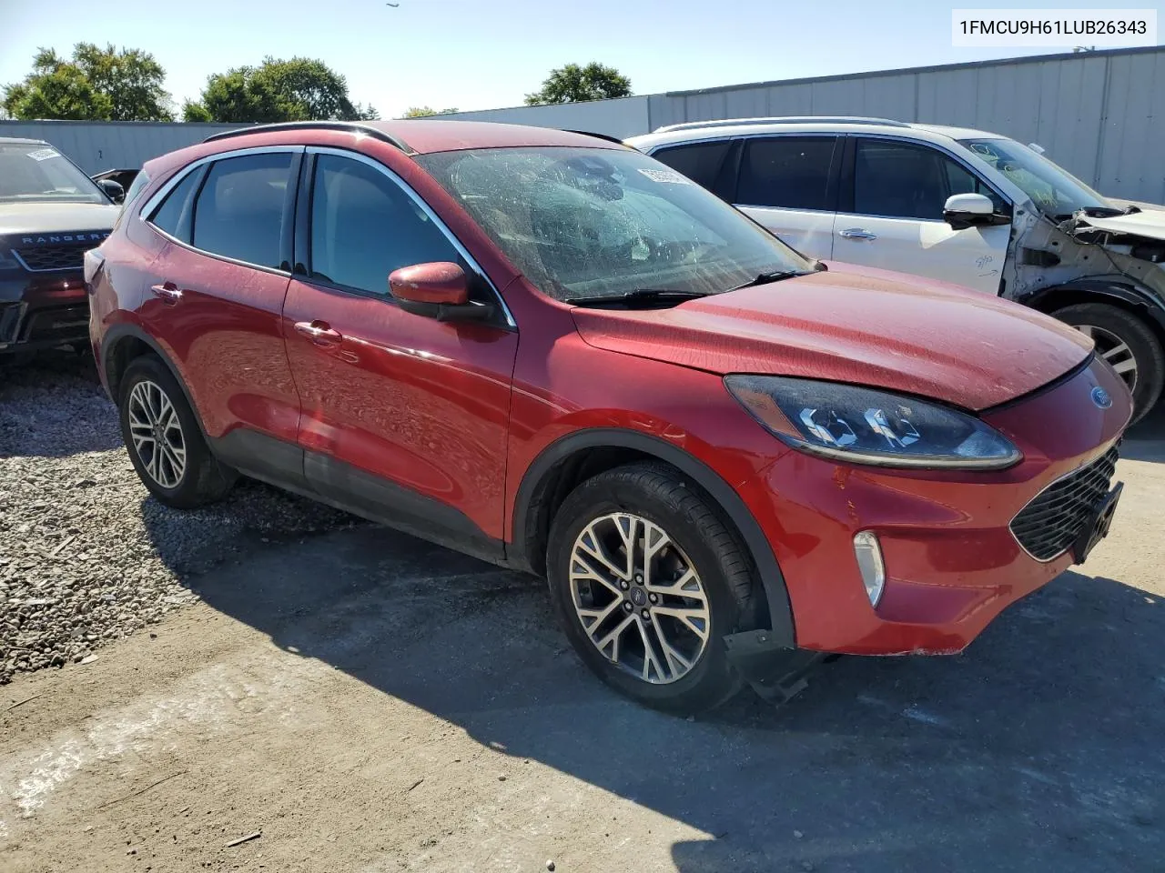 2020 Ford Escape Sel VIN: 1FMCU9H61LUB26343 Lot: 75259784