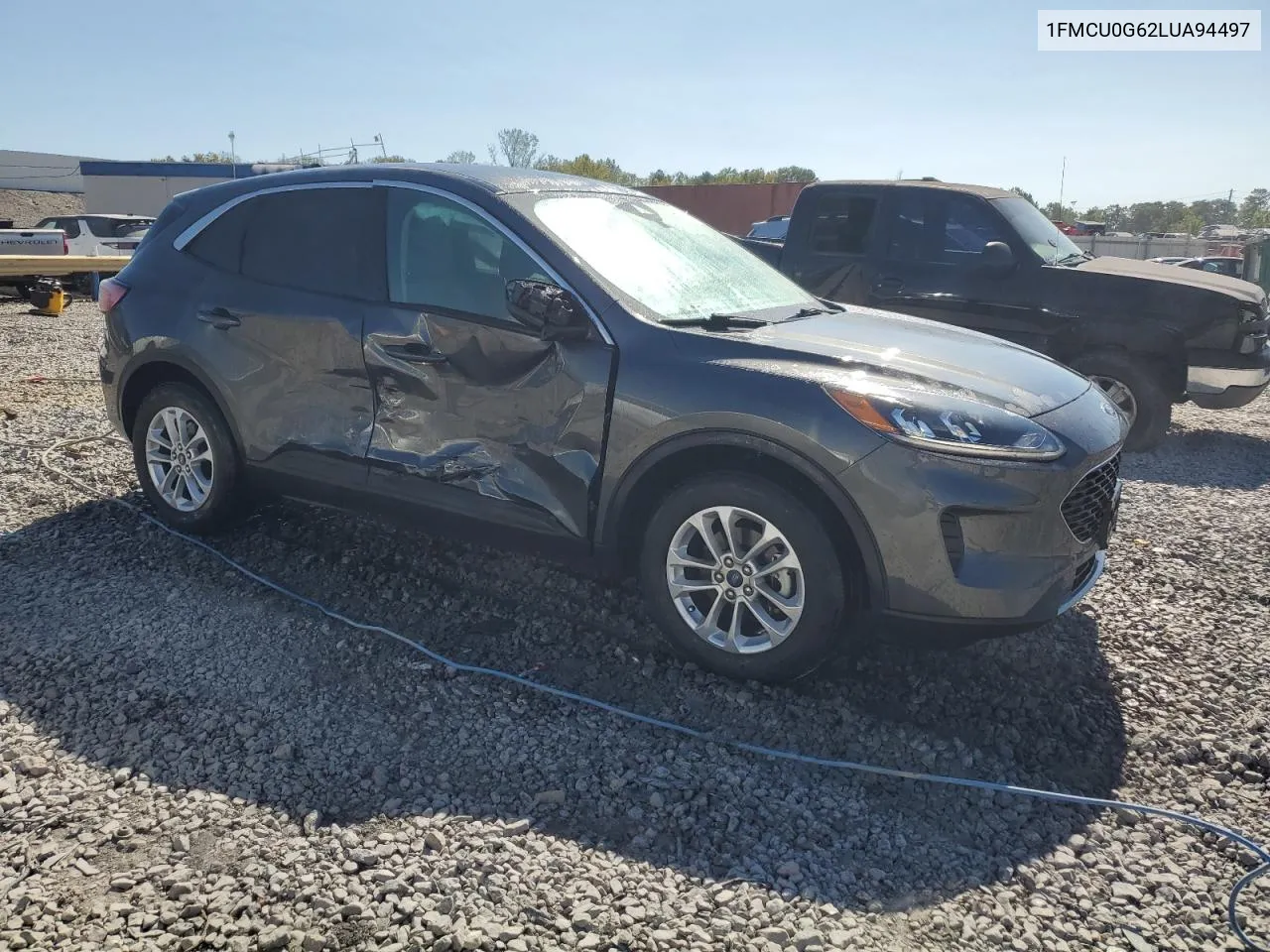 2020 Ford Escape Se VIN: 1FMCU0G62LUA94497 Lot: 75334834