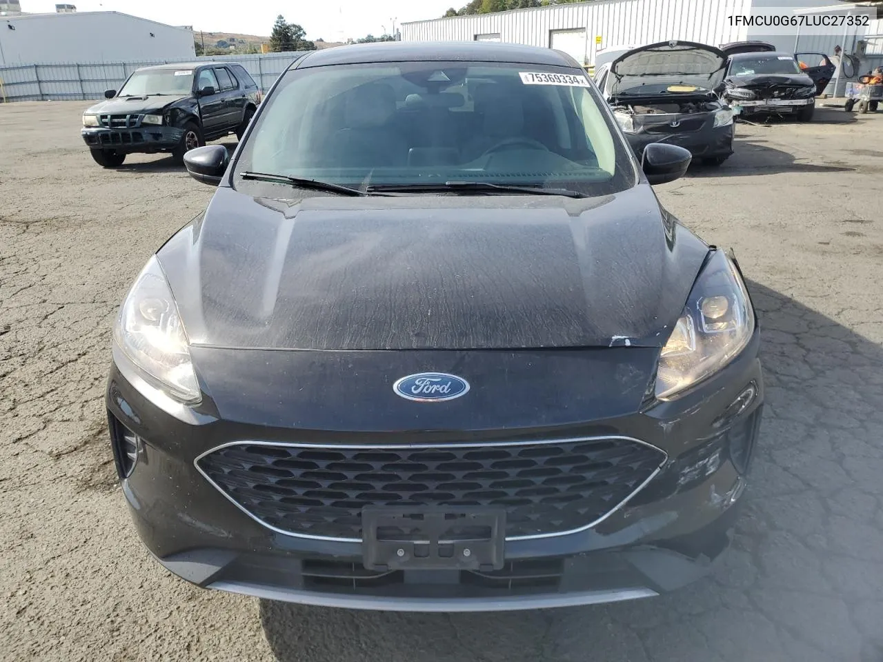 2020 Ford Escape Se VIN: 1FMCU0G67LUC27352 Lot: 75369334