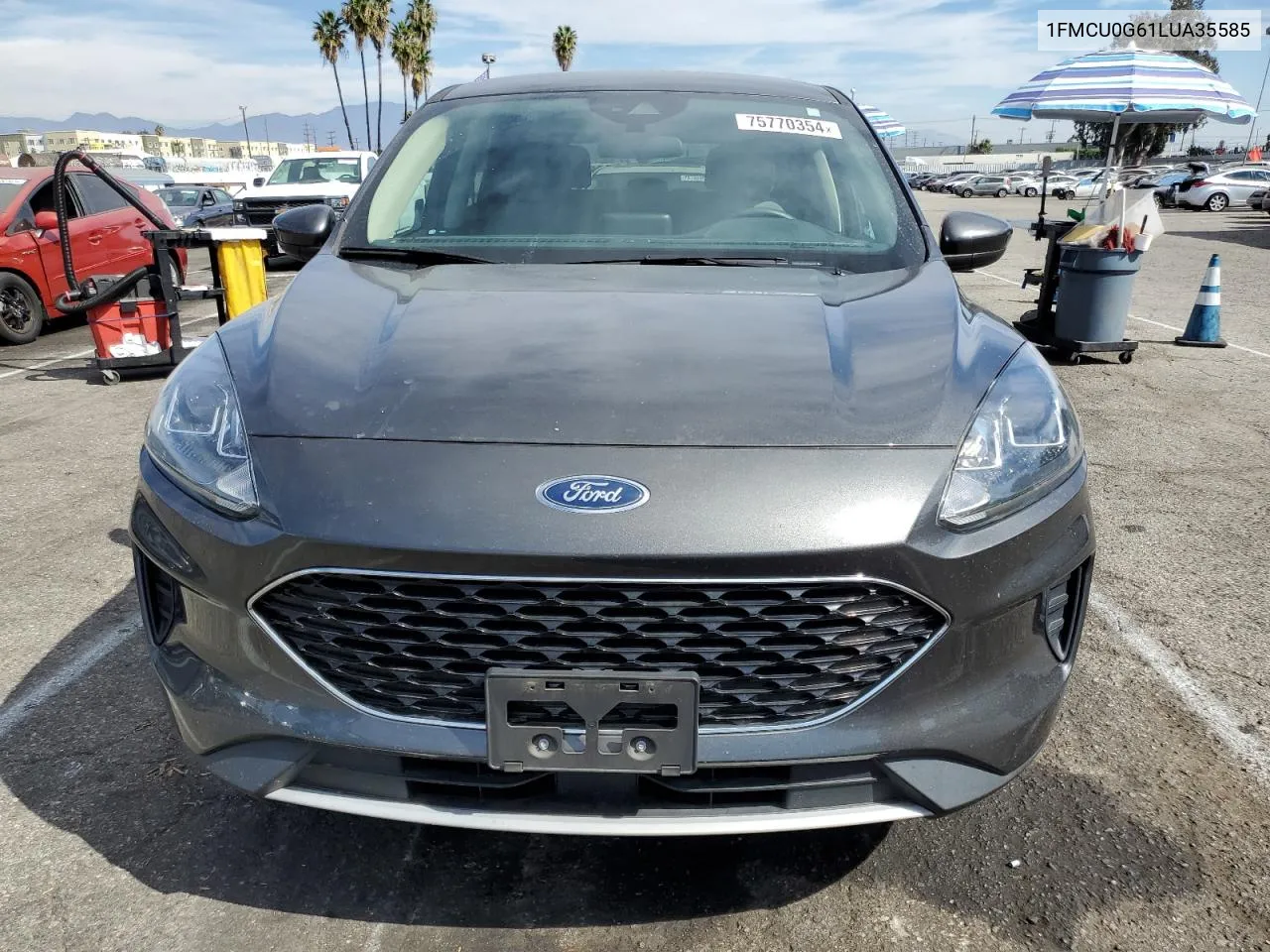 2020 Ford Escape Se VIN: 1FMCU0G61LUA35585 Lot: 75770354