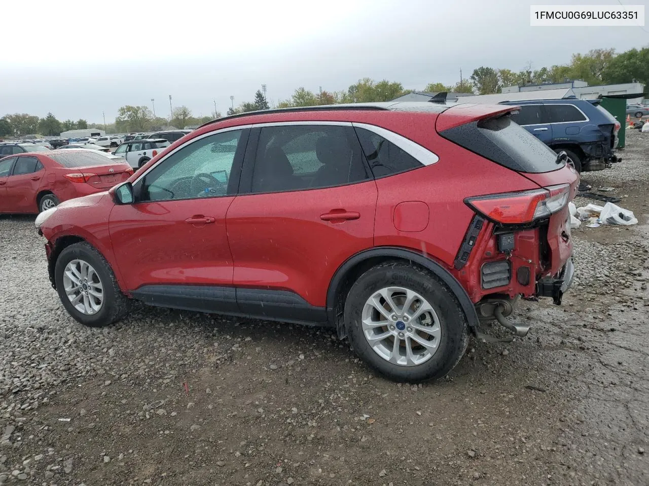 2020 Ford Escape Se VIN: 1FMCU0G69LUC63351 Lot: 75886404