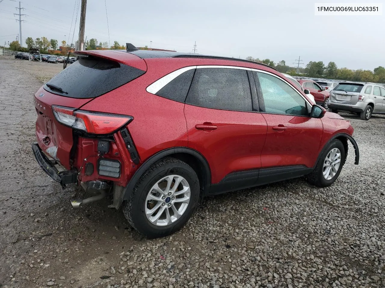 2020 Ford Escape Se VIN: 1FMCU0G69LUC63351 Lot: 75886404