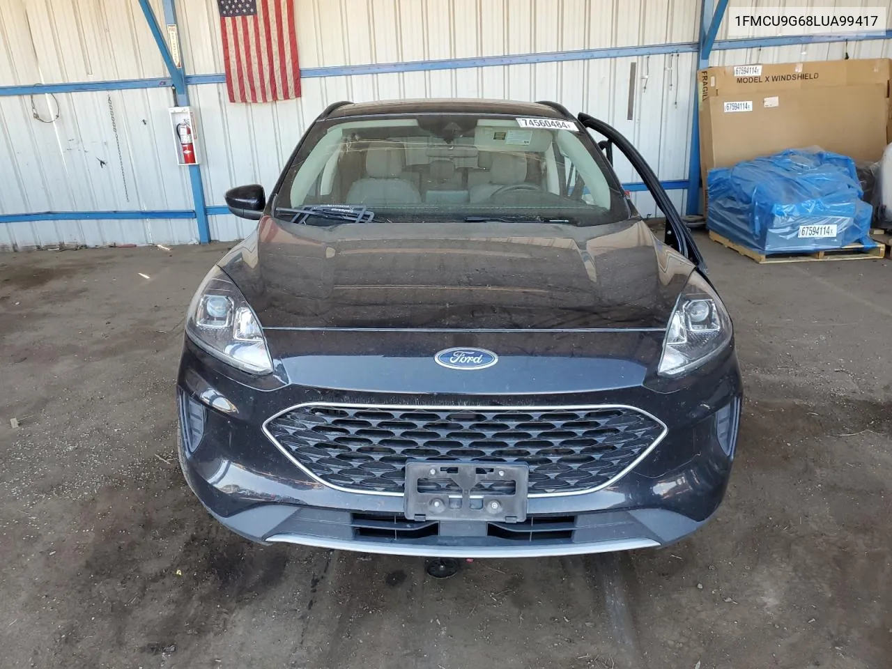 2020 Ford Escape Se VIN: 1FMCU9G68LUA99417 Lot: 76031444