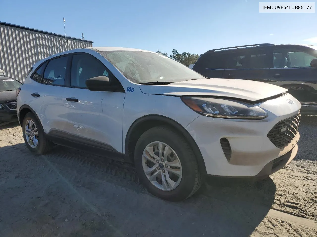 2020 Ford Escape S VIN: 1FMCU9F64LUB85177 Lot: 76139034