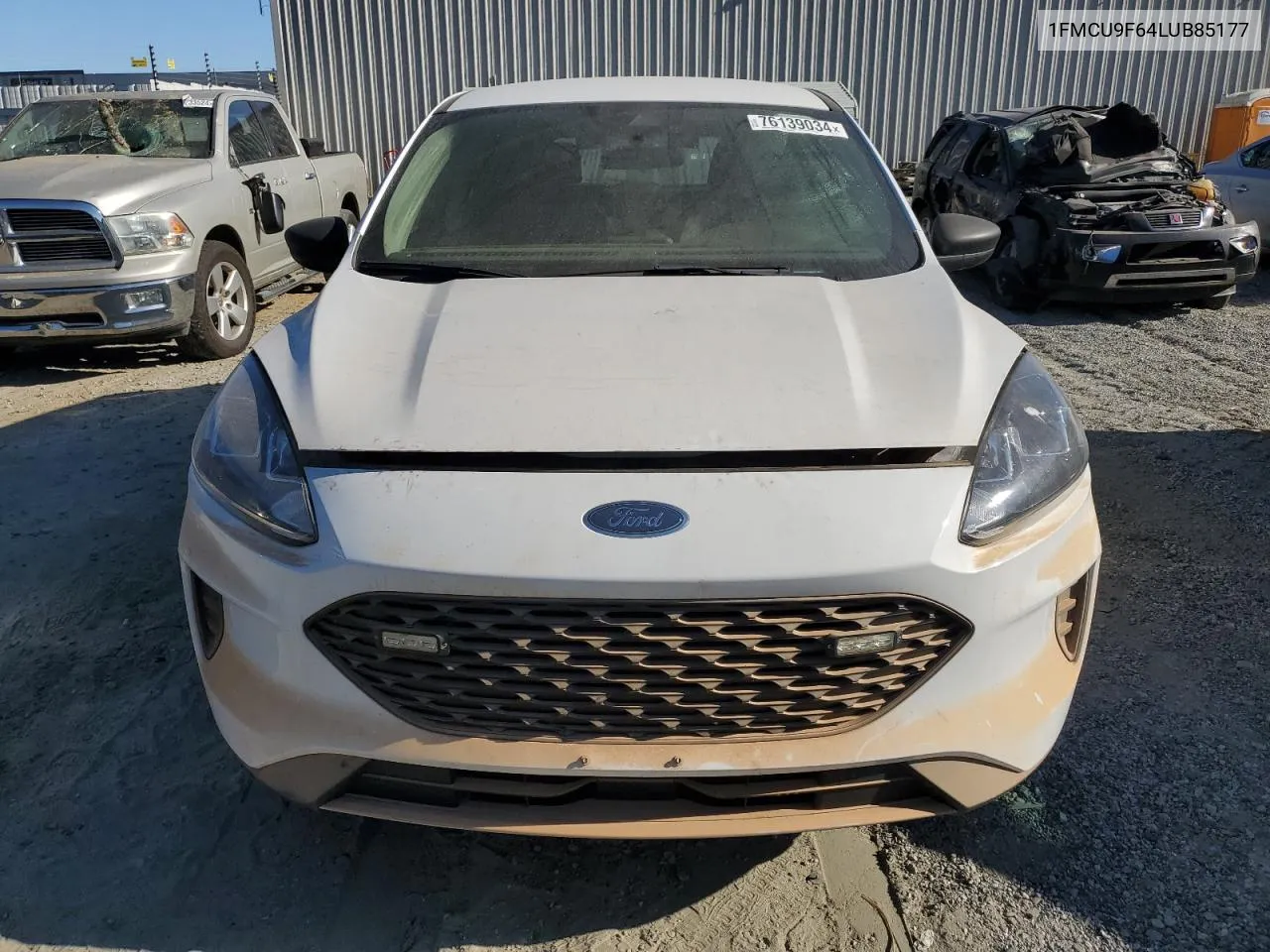 2020 Ford Escape S VIN: 1FMCU9F64LUB85177 Lot: 76139034