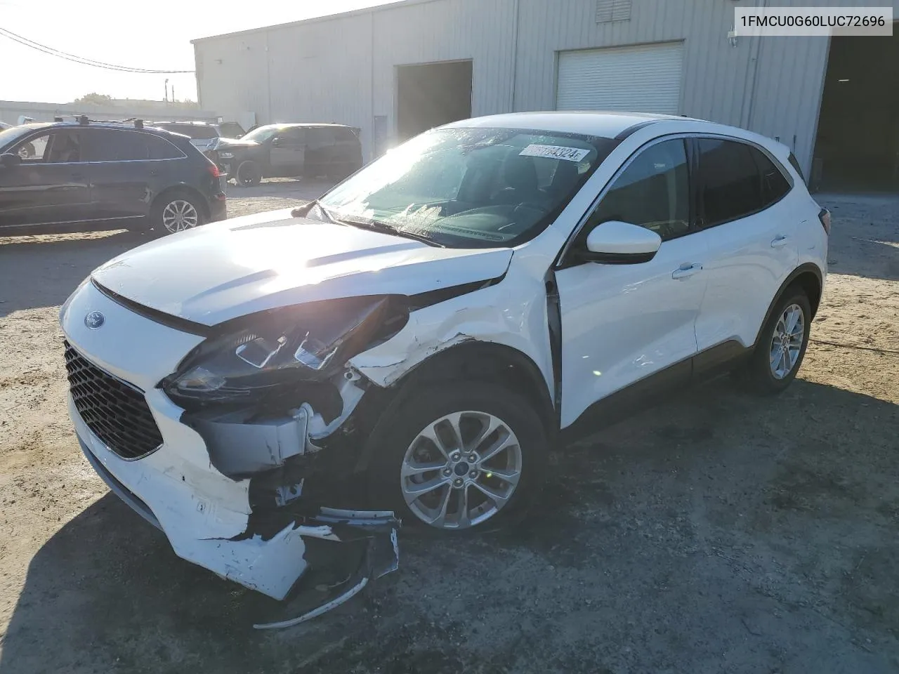 2020 Ford Escape Se VIN: 1FMCU0G60LUC72696 Lot: 76164324