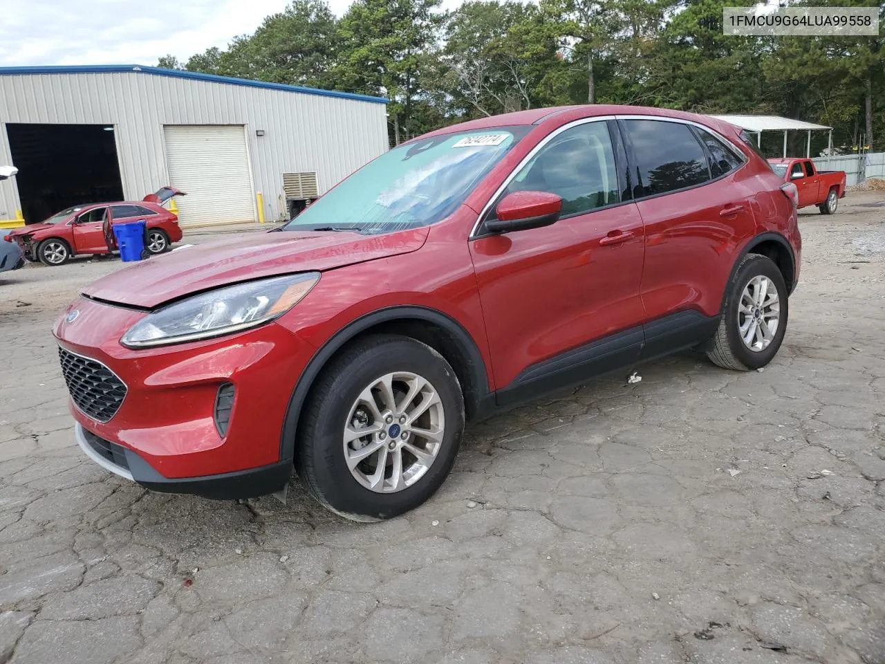 2020 Ford Escape Se VIN: 1FMCU9G64LUA99558 Lot: 76242774