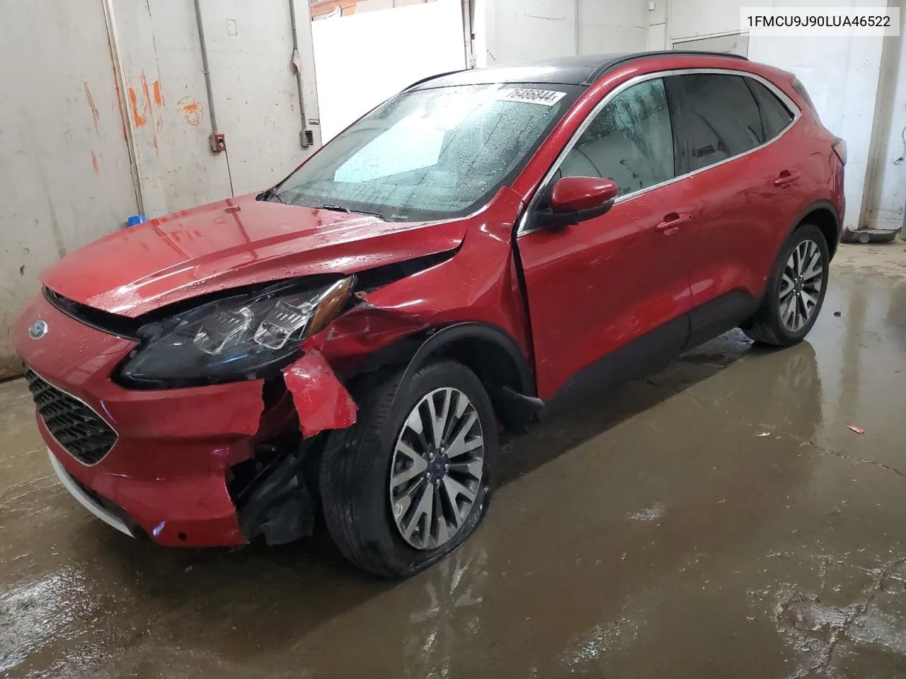 2020 Ford Escape Titanium VIN: 1FMCU9J90LUA46522 Lot: 76486844