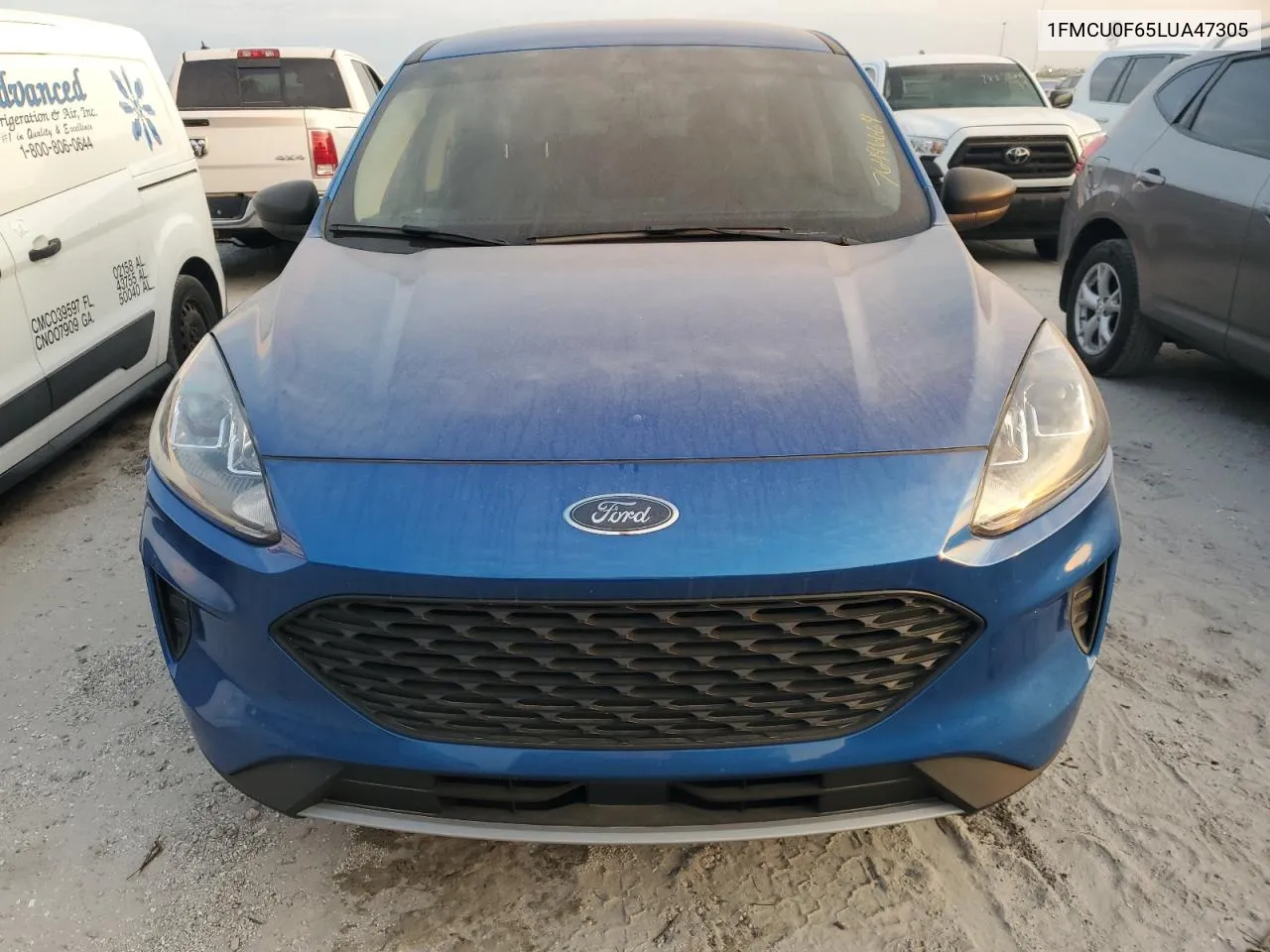 2020 Ford Escape S VIN: 1FMCU0F65LUA47305 Lot: 76496664