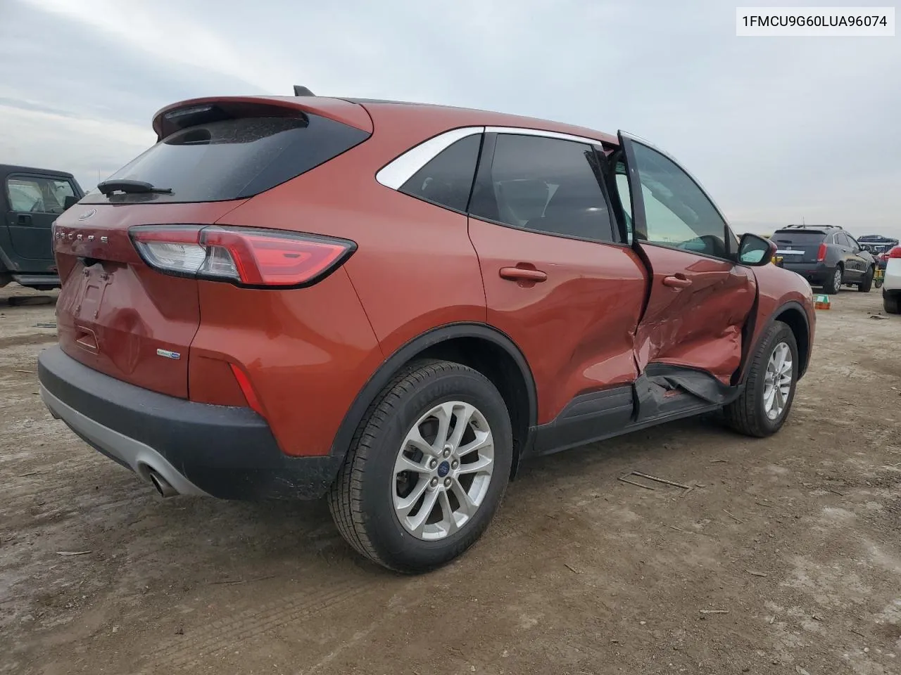 2020 Ford Escape Se VIN: 1FMCU9G60LUA96074 Lot: 76754624