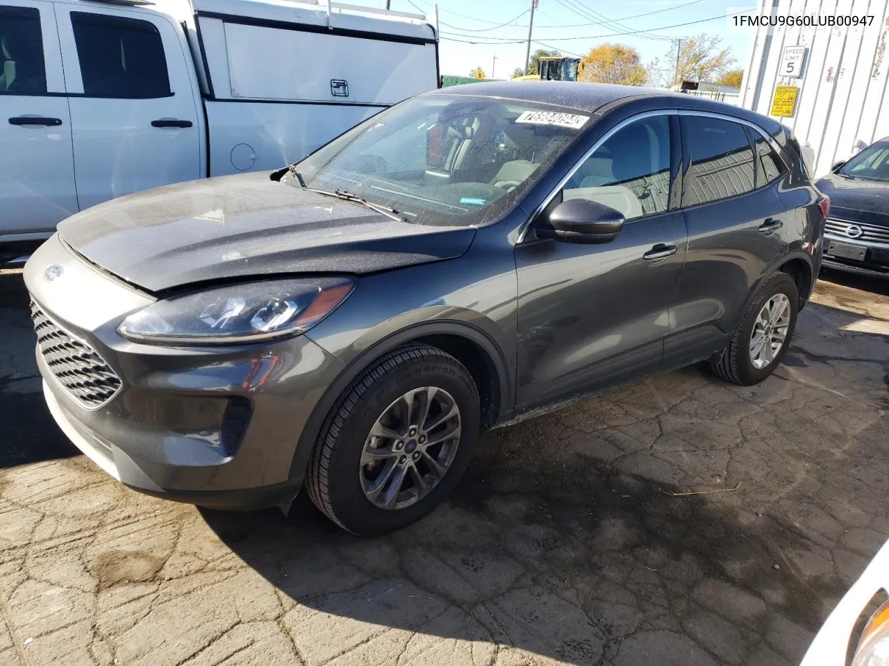 2020 Ford Escape Se VIN: 1FMCU9G60LUB00947 Lot: 76984094