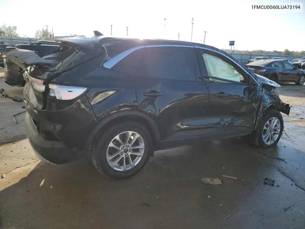 2020 Ford Escape Se VIN: 1FMCU0G60LUA73194 Lot: 77064694