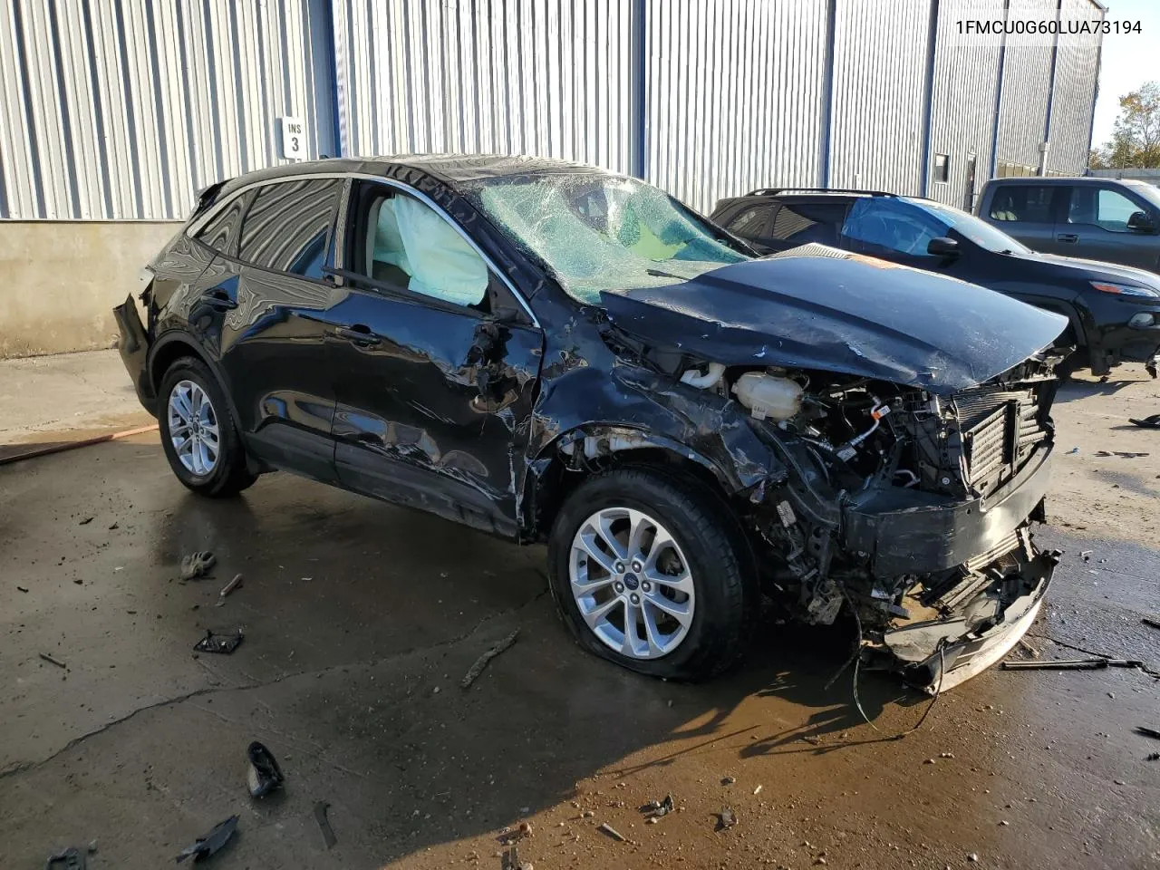 2020 Ford Escape Se VIN: 1FMCU0G60LUA73194 Lot: 77064694