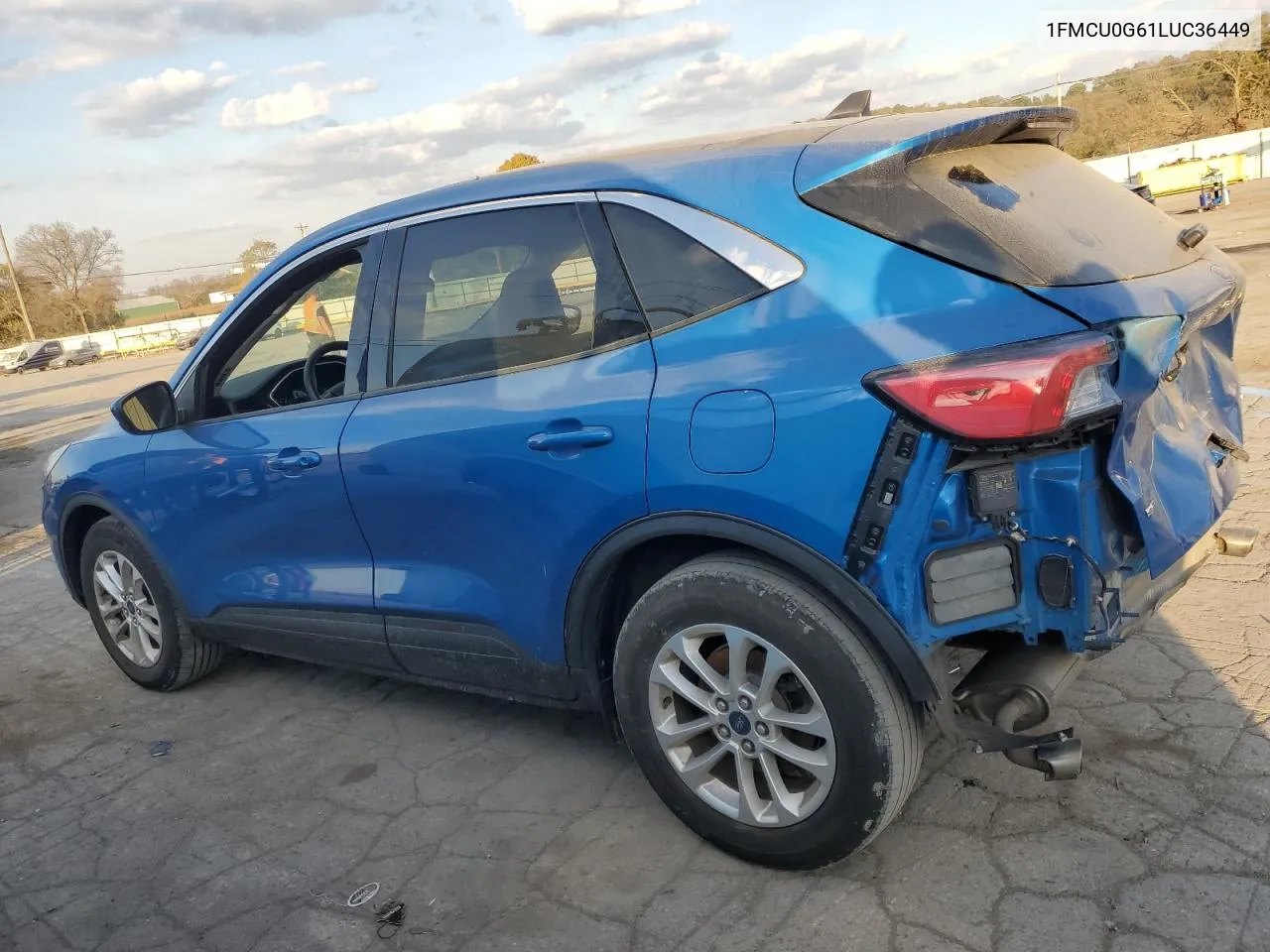 2020 Ford Escape Se VIN: 1FMCU0G61LUC36449 Lot: 77131954