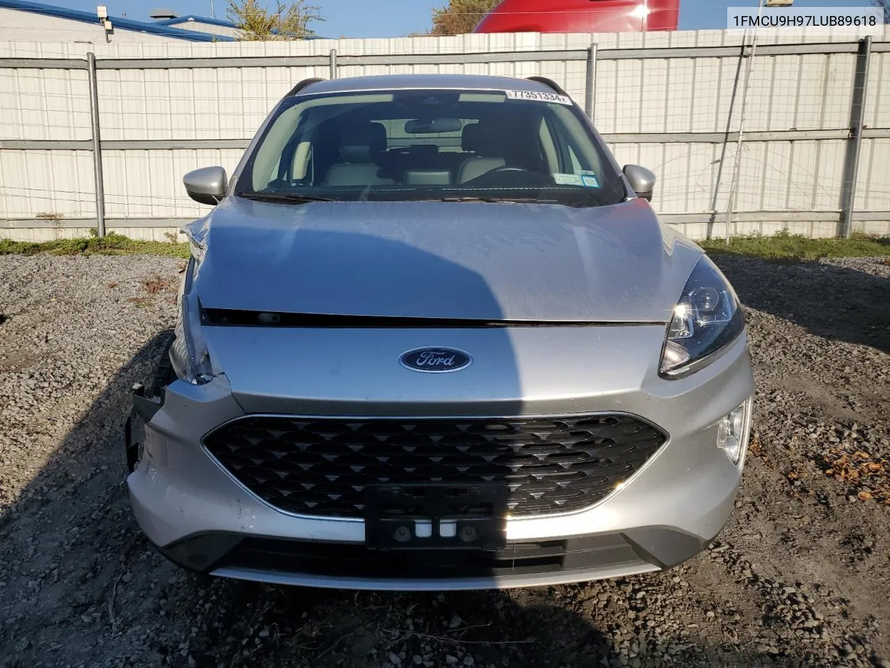 2020 Ford Escape Sel VIN: 1FMCU9H97LUB89618 Lot: 77351334