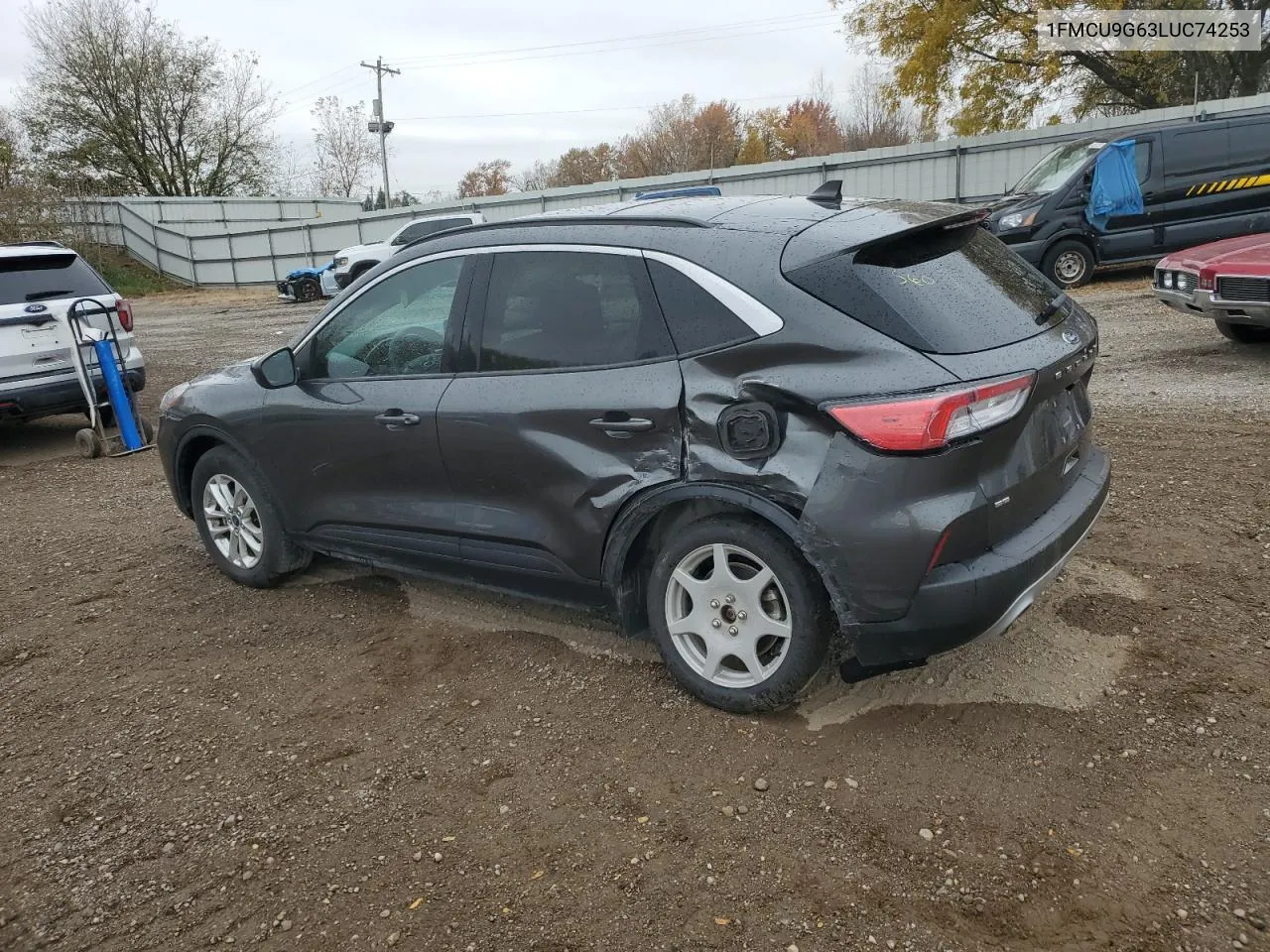 2020 Ford Escape Se VIN: 1FMCU9G63LUC74253 Lot: 77376914