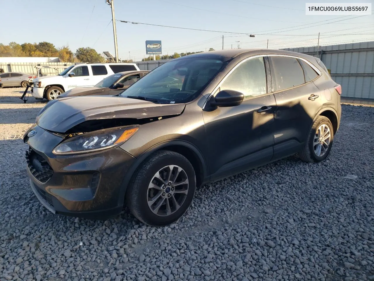 2020 Ford Escape Se VIN: 1FMCU0G69LUB55697 Lot: 77489844