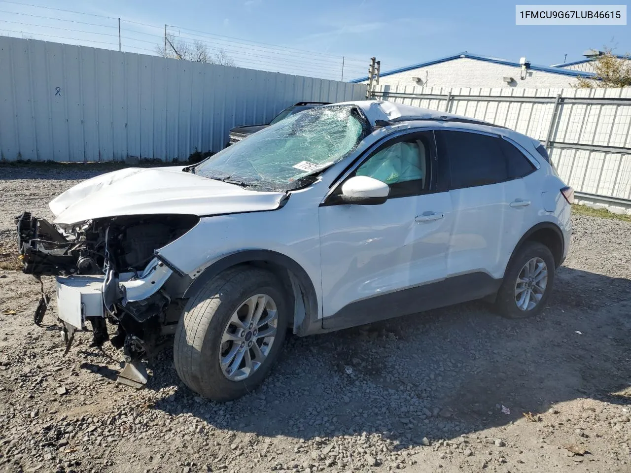 2020 Ford Escape Se VIN: 1FMCU9G67LUB46615 Lot: 77572984